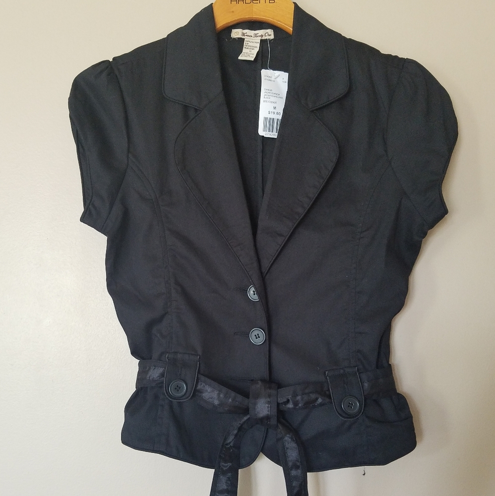 NWT Forever 21 Black Jacket